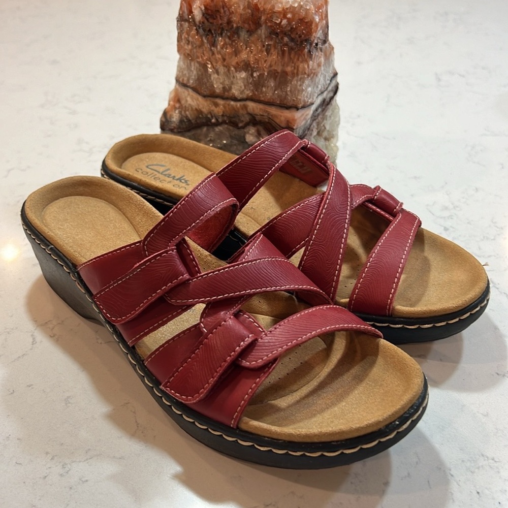 Clarks Women's Merliah Karli Slide Sandal Size 8.5